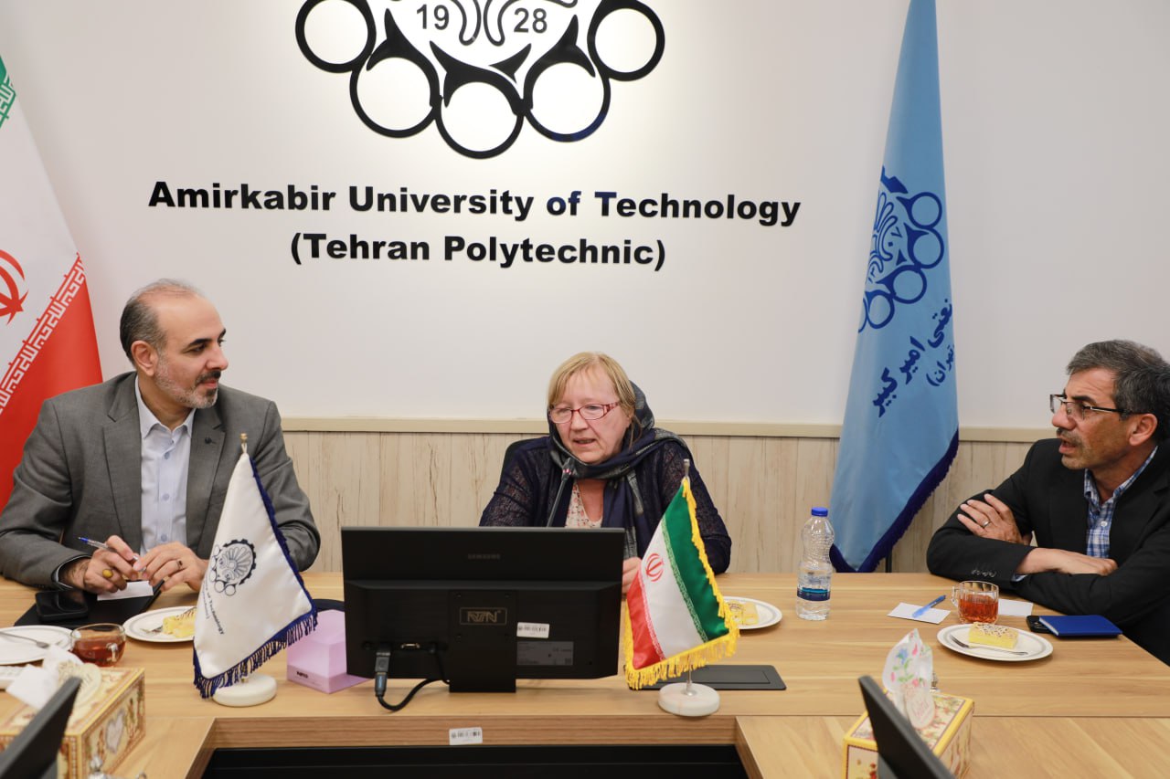 دانشگاه صنعتی امیرکبیر (پلی تکنیک تهران)، میزیان پروفسور Prof. JADRANKA STOJANOVSKIاز دانشگاه زادرا کرواسی